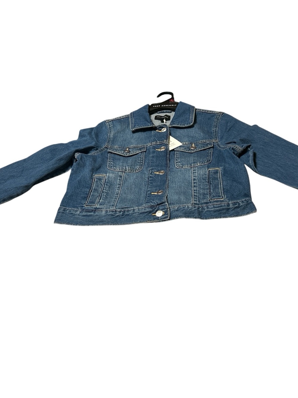 Girls' Classic Denim Jacket - Medium Blue